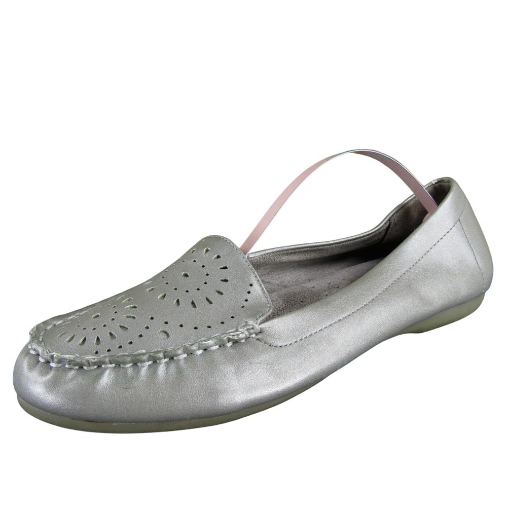Natural Soul Women's Rajah Loafer Taupe Synthetic Sz 7 Medium Used 2025